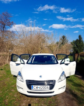 Peugeot 508 cena 37000 przebieg: 233000, rok produkcji 2014 z Włocławek małe 67